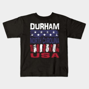 Durham North Carolina USA T-Shirt Kids T-Shirt